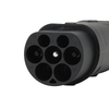 Evtaurus Tipo 2 a tipo 1 EV Adaptador de cargador ICE 62196 ENCHUFE A J1772 Adaptador de carga