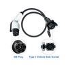 Evtaurus tipo 1 a adaptador GBT EV