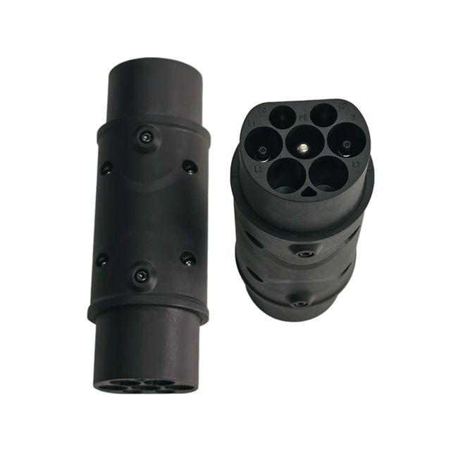 Evtaurus Tipo 2 a GBT EV Adaptador (IEC 62196 a GB/T) Cargo EV chinos en las estaciones tipo 2