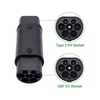 Evtaurus Tipo 2 a GBT EV Adaptador (IEC 62196 a GB/T) Cargo EV chinos en las estaciones tipo 2