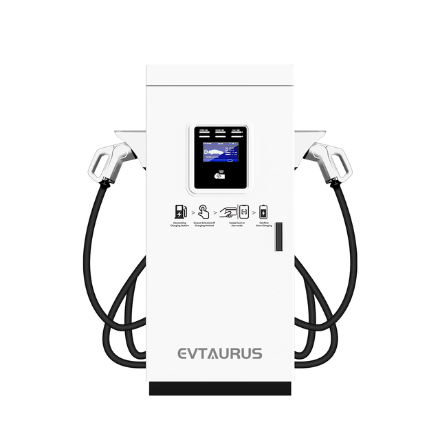 80kW 180kW 240kW DC Estación de carga comercial rápida EV con pistola única CCS2 para uso comercial