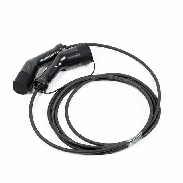Cable de carga EV triple Tipo 2 （32A 22kW） con cable de 5 m IEC 62196-2 a IEC 62196-2 Modo 3 EV Cable de carga