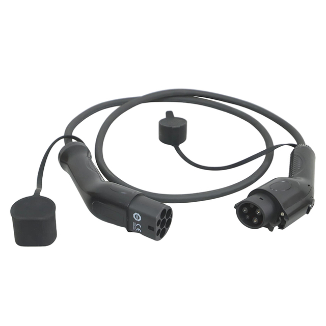 Evtaurus 40a 9.6kW Tipo 1 al cable de carga tipo 2 EV para un automóvil eléctrico estándar estadounidense