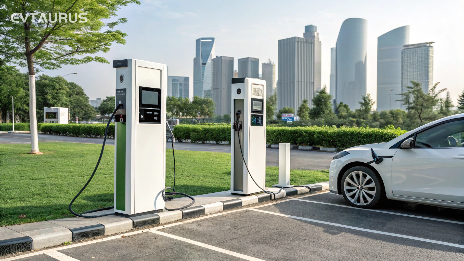 ¿Cómo funcionan las estaciones de carga EV?