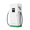 Estación de carga comercial de EV rápida de 80kW DC con pistola única CCS2 para uso comercial
