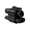 Compatibilidad segura y confiable CCS2 a CCS1 DC DC FAST Carger Adaptador 