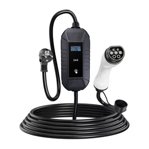 2025 AC 3.5/7kW Portable EV Charger Type 2 IEC 62196 Nueva energía 