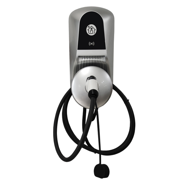  Tarjeta RFID Europeo Estándar impermeable Voltaje de plástico Monitoreo de 22kw AC EV Cargador