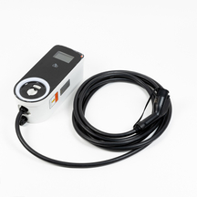 16A/32A Estación de carga comercial de EV más vendida que soporta OCPP1.6 con cable de 5 m y SAE J1772 e IEC 62196-2 enchufe de carga