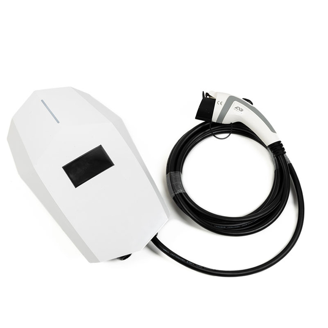 16A/32A JT10 OCPP 1.6J 4G WiFi LAN Commercial EV Wallbox （3.6kw 7.2kw 11kW 22kW） con IEC 62196-2 o SAEJ1772 enchufe