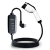 1 fase 7.3kW 6A-32A CEE CEE CEE CEE AJUSTABLE CON CEE CEE 5M Longitud Modelo 2 Cargador EV portátil con certificado CE